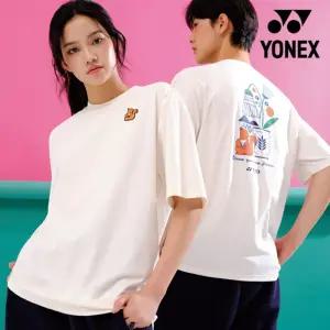 요넥스 티셔츠 253TS034U 남녀공용 오버핏 단체복 배드민턴 상의 오남스포츠
