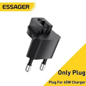 Essager 65W GaN USB Type C 충전기용 플러그 어댑터