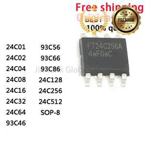 10PCS 새로운 24C01 93C46 SOP-8 IC 칩 재고 도매
