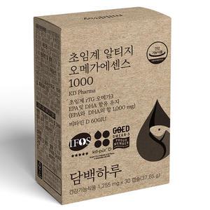 담백하루 초임계 알티지 오메가3 에센스 1000 30정 x 1개