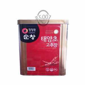 청정원 순창 태양초 고추장 14kg /