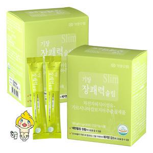 기장 장쾌력 슬림 4주(60포) 차전자피 식이섬유 쾌변 다이어트