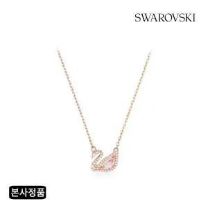 [스와로브스키](강남점)[사은품 증정][본사정품/쇼핑백증정] Swan 핑크스완 네크리스 5469989