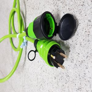 3시주문당일발송- by-멀티탭 1구 전기연장선20m (6000w 에어컨 에어콘 건조기 히타 난로 냉방기 난방기)