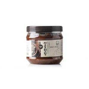 4남매 시골된장 1kg 국내산 콩으로 첨가물없이 항아리에서 3년 숙성한