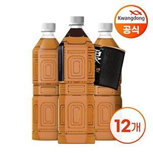 [광동]광동 진한 헛개차 무라벨 1.5L X 12병 (무/유라벨 랜덤발송)