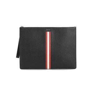 [BALLY] 23FW 탈든 메탈로고 스트라이프 클러치백 6232052