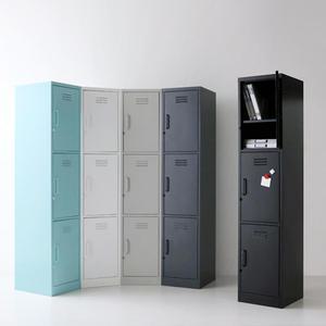 마켓비 캐비넷 철제수납장 사물함 3문 락커 p0000wzd