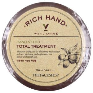 더페이스샵 리치핸드 V핸드&풋 토탈 트리트먼트 120ml