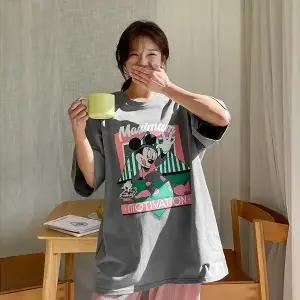 [핑크시슬리] 디저트 루즈 롱 반팔티