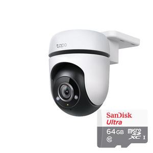 티피링크 Tapo TC40+64GB SD카드 실외 무선 원격제어 CCTV 홈캠 세트