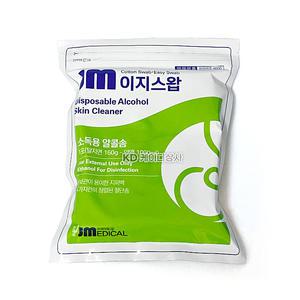 이도 스킨스왑 JM 지퍼백 1000매 알콜솜 대용량 에탄올 소독솜
