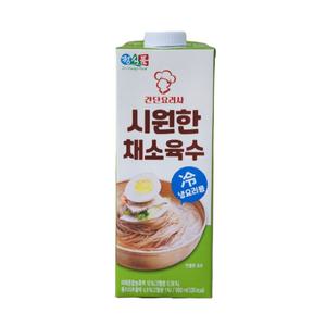정식품 간단요리사 시원한 채소육수 950ml 2팩
