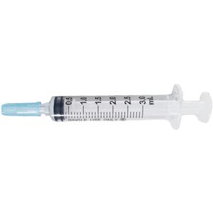 3ml 멸균 무침 주사기 주사기캡포함 바늘 없는 주사기 병의원 반려동물 급식 과학실험