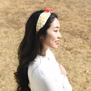 큐티 미니 병아리 러버덕 헤어밴드 머리띠 5Colors 러버덕헤어밴