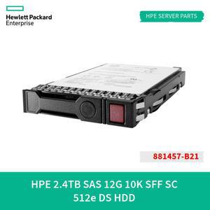 HPE 서버 옵션 디스크 2.4TB SAS 12G 10K SFF SC 512e DS HDD / 881457-B21
