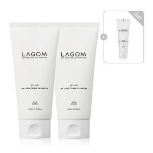 [라곰](강남점)피에이치 큐어 폼 클렌저 120mL 더블 구성 (+미니 젤 투 워터 클렌저 증정)