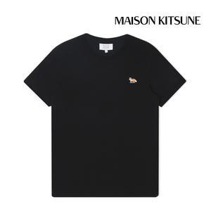 메종키츠네 반팔티셔츠 베이비 폭스 패치 레귤러 여성 블랙 MW00110KJ0008-P199