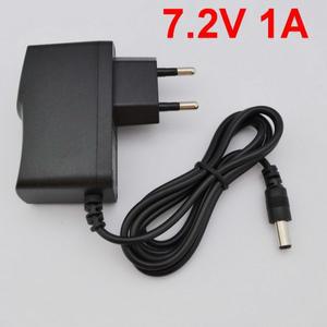 1PCS 고품질 7.2V 1A 폴리머 리튬 배터리 전원 어댑터 듀얼 IC 5.5mm2.1mm EU 플러그