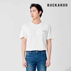 [버커루]유니 26수 슬럽 피그먼트 다잉 R넥 T(B212TS045P)