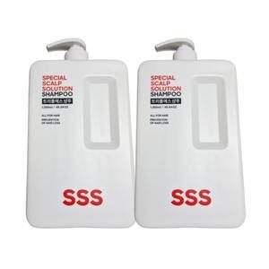 트리플에스 대용량 약산성 탈모샴푸 1350ml 2개