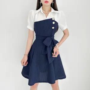 금찌 스테이 스트라이프 원피스 TS5897D G
