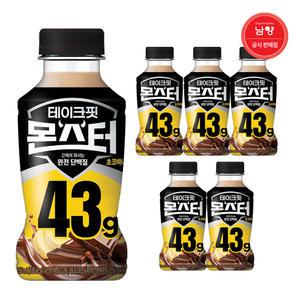 테이크핏 몬스터 43g 초코바나나 단백질 음료 350ml 6개