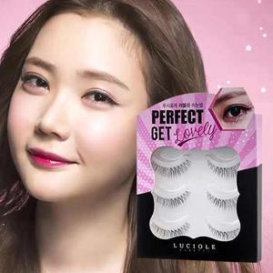 루시올레 아이래쉬 속눈썹 러블리 1박스 (4쌍) 인조속눈썹 연장