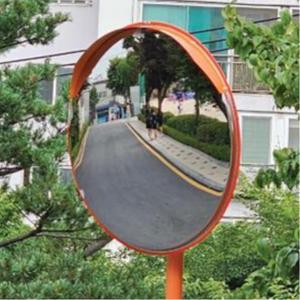 지방도 커브길 시야확보 R3000 스텐반사경 800파이 주상복합 스쿨존
