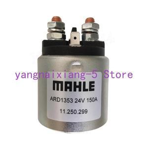 MAHLE 리프트 펌프 접촉기용 마그네틱 릴레이, 전기 스태커, 지게차, 카트용, 24V, 150A