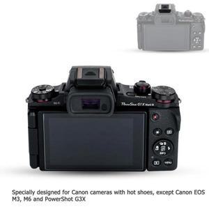 캐논 호환 EOS R100 R5 7D Mark II Rebel T8i 용 카메라 슈 커버 캡 대 2개
