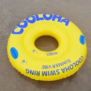 COOLOHA 원형 튜브 더블쉴드 120cm 물놀이튜브 대형 바다 해변