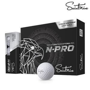 세인트나인 정품 2025 N PRO 프로 골프볼 골프공 3피스 12구