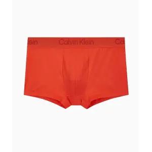 CALVIN KLEIN UNDERWEAR 남성 마이크로파이버 테크 로우 라이즈 트렁크_NB4200VO3