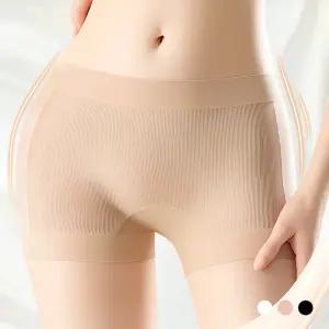 여성 팬티 사각 드로즈 속옷 속바지 심리스 3매1세트 무봉제 뱃살 똥배 힙업 보정 이너 위생 노라인 햄팬티