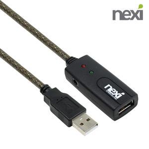 USB 리피터 케이블 10m 15m 20m 5m USB2.0 거리 연장 증폭기 NX279