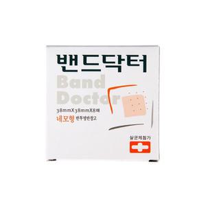 밴드닥터 일반밴드 반투명반창고 네모형 8매입 10개