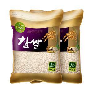 [현대농산]국산 찹쌀 1.6kg (800gx2봉)