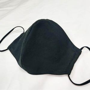 블랙 인견마스크 국내생산 고밀도원단 천 패션마스크 빨아쓰는 숨쉬기편한