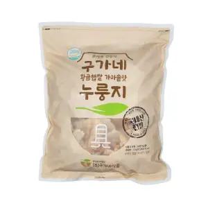 (구가네식품)황금햅쌀 가마솥맛누룽지 3kg 4봉