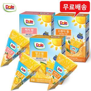 Dole 돌 후룻팝 9팩(피치3+오렌지3+망고3)/무배