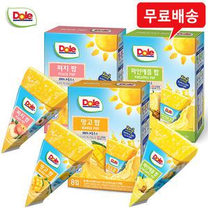 Dole 돌 후룻팝 3팩(피치1+파인애플1+망고1)/무배
