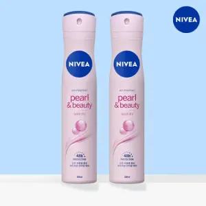 니베아 데오드란트 스프레이 펄 앤 뷰티 200ml X 2개