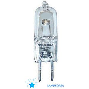 OSRAM HLX 64640 FCS 24V 150W G6.35 할로겐 램프 전구 광학용