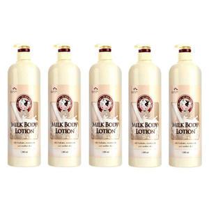 꽃을든남자 우유 바디로션 1000ml 5개