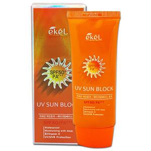 이켈 유브이 선 블록 선크림 70ml SPF50+