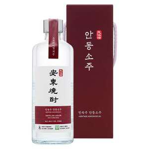 [품질보장]김연박명인 민속주안동소주 45도 375ml 조옥화1대명인