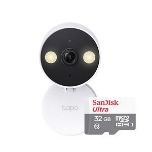 티피링크 Tapo C120+32GB MicroSD 메모리카드 홈캠 자석 CCTV 패키지