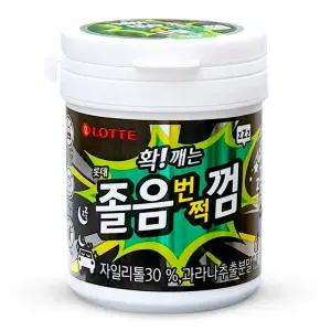 롯데 졸음번쩍 껌 87g 1개