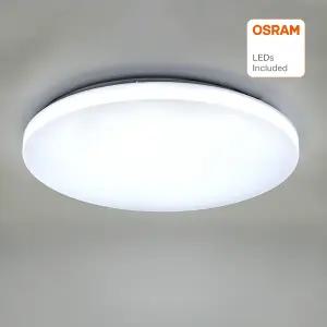LED원형방등 60W 오스람칩 국산 플리커프리 홈조명
